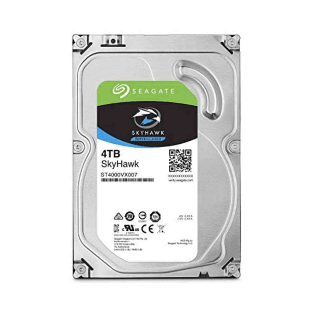 Seagate SkyHawk SATA Hard Drive 4TB 6Gb/s 3.5-Inch ST4000VX007