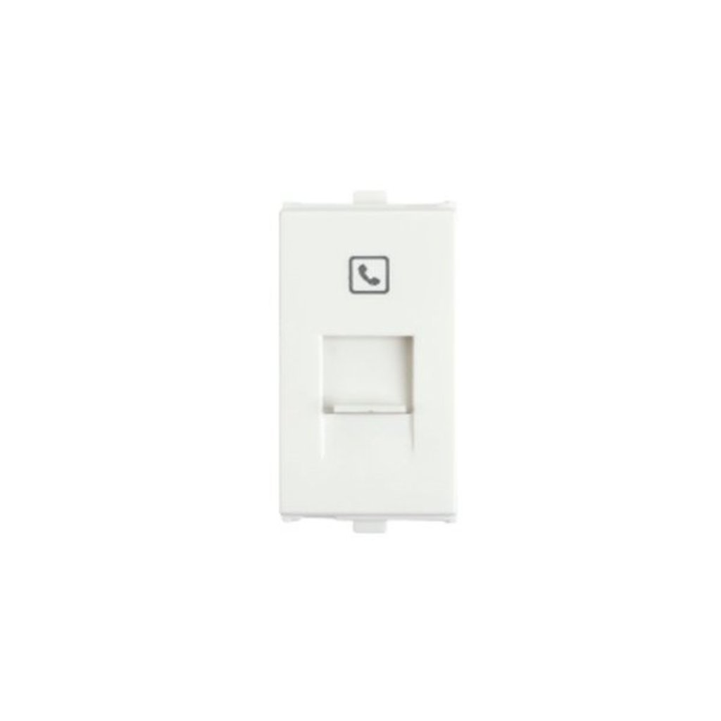 Anchor Penta RJ11 Tel Jack With Shutter 1Module 65610