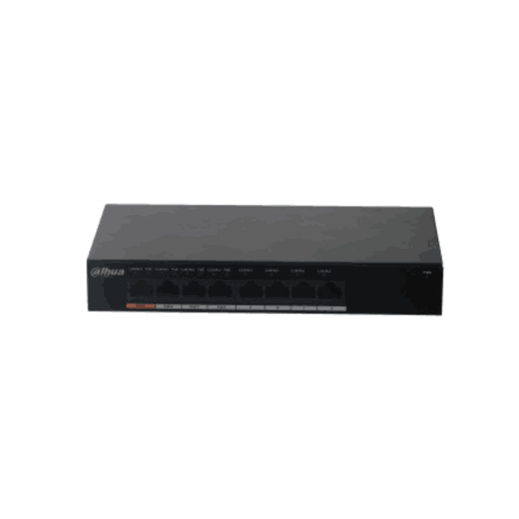 Dahua 8-port Gigabit Ethernet Switch with 4-Port PoE PFS3008-8GT-60 