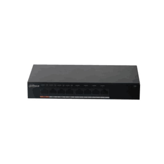 Dahua 8-port Gigabit Ethernet Switch with 4-Port PoE PFS3008-8GT-60 