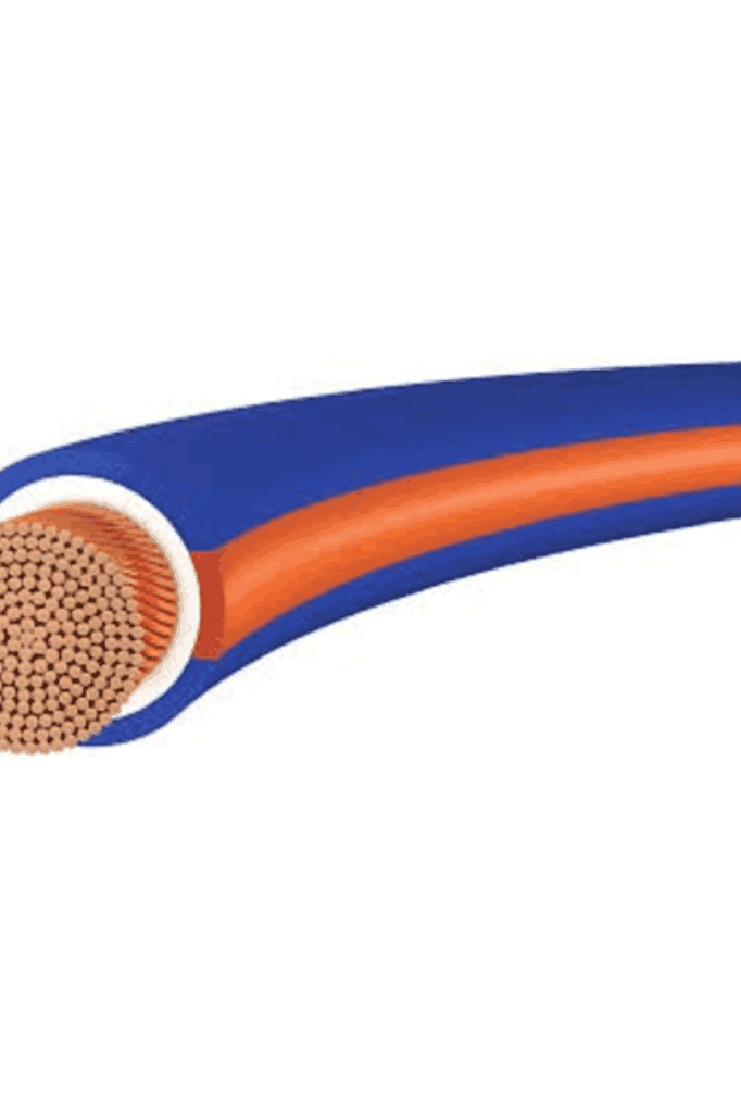Standard 180 Meter Single Core PVC Insulated 1100 V Fleaxible Cable 6.0 Sq mm 