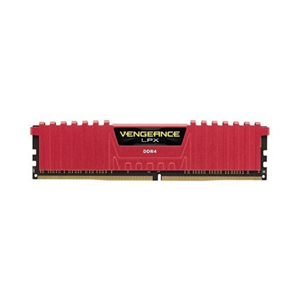 Corsair VENGEANCE Red LPX 8GB RAM 2400MHz C14 Memory Kit DDR4