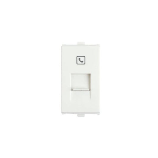 Anchor Penta RJ11 Tel Jack With Shutter 1Module 65610 